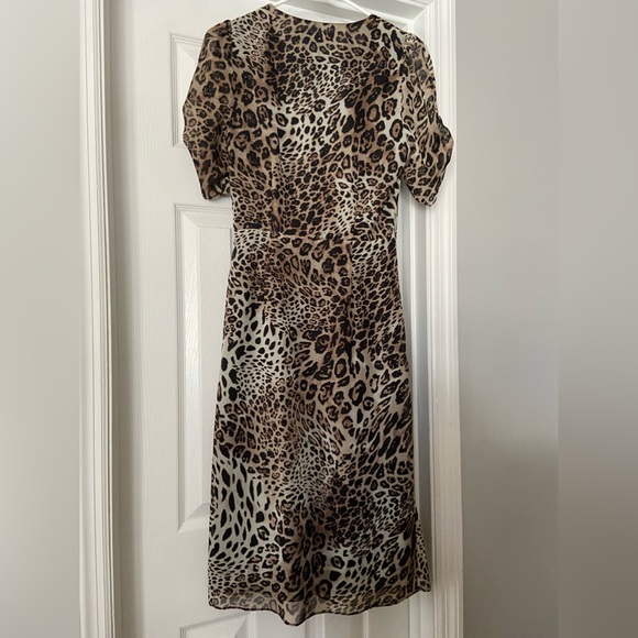 ASTR THE LABEL Size Small Leopard Print Dress - Picture 2 of 3